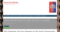 Desktop Screenshot of immortalism.com